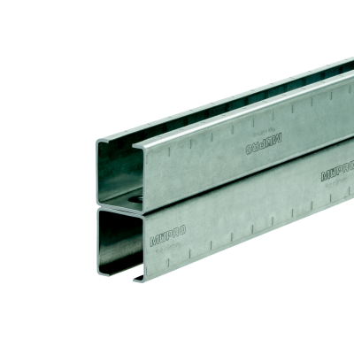 Rail d’installation MPC 38/80/2,0 H | 2000 mm | électrozingué