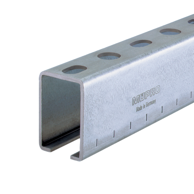 Rail d’installation MPC 39/52/2,5 | 6000 mm | électrozingué