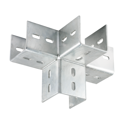 Equerre d'angle 3D MPT Equerre d’angle MPT 4 directions