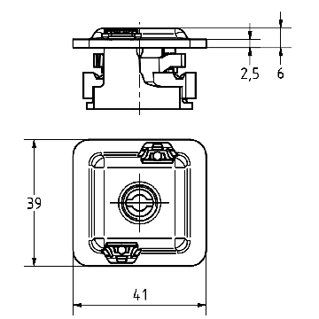 Fixation rapide MPR type S+ BV 
