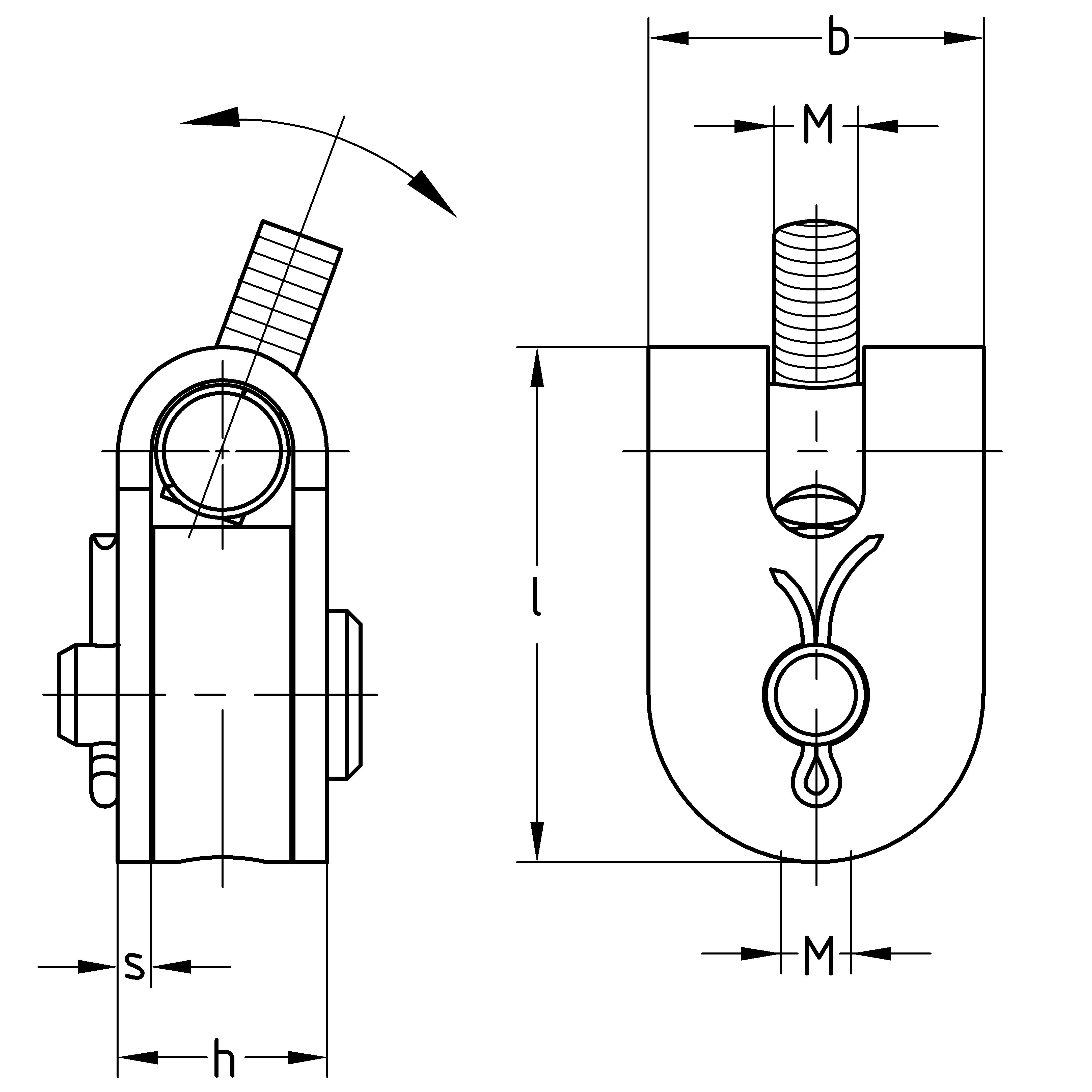 M pro charni re pendulaire vario